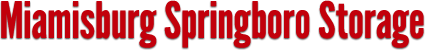 Miamisburg Springboro Storage - Website Logo